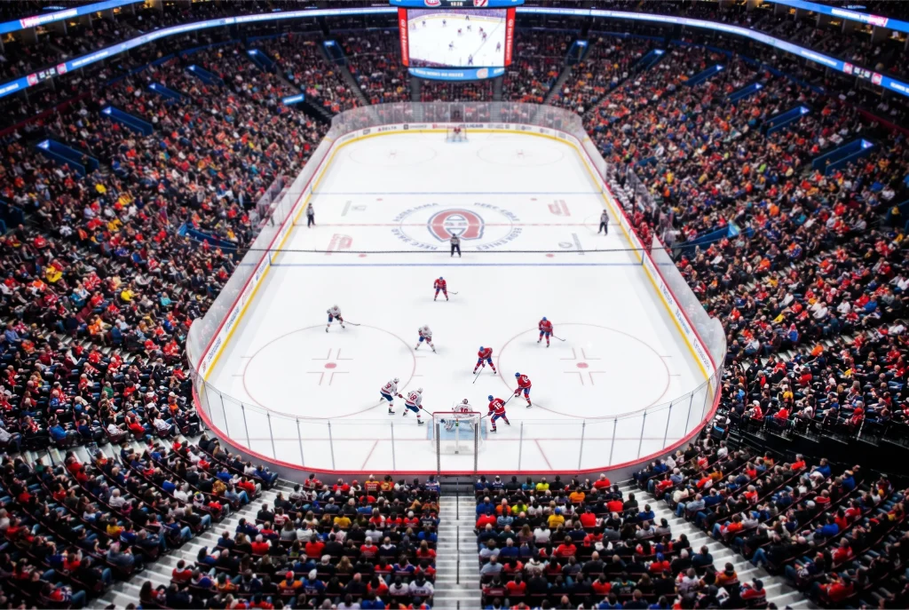 Croissance du marché des paris NHL en France et en Amérique du Nord avec chiffres clés