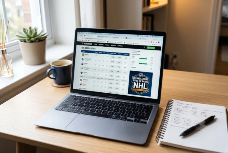 Comparaison de critères pour choisir un site de paris NHL