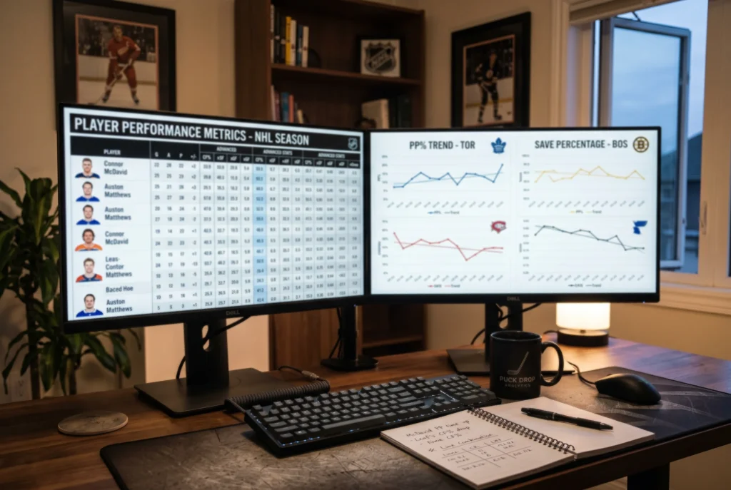 Sites et outils gratuits pour analyser les matchs NHL avant de placer un pari
