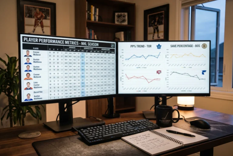 Sites et outils gratuits pour analyser les matchs NHL avant de placer un pari