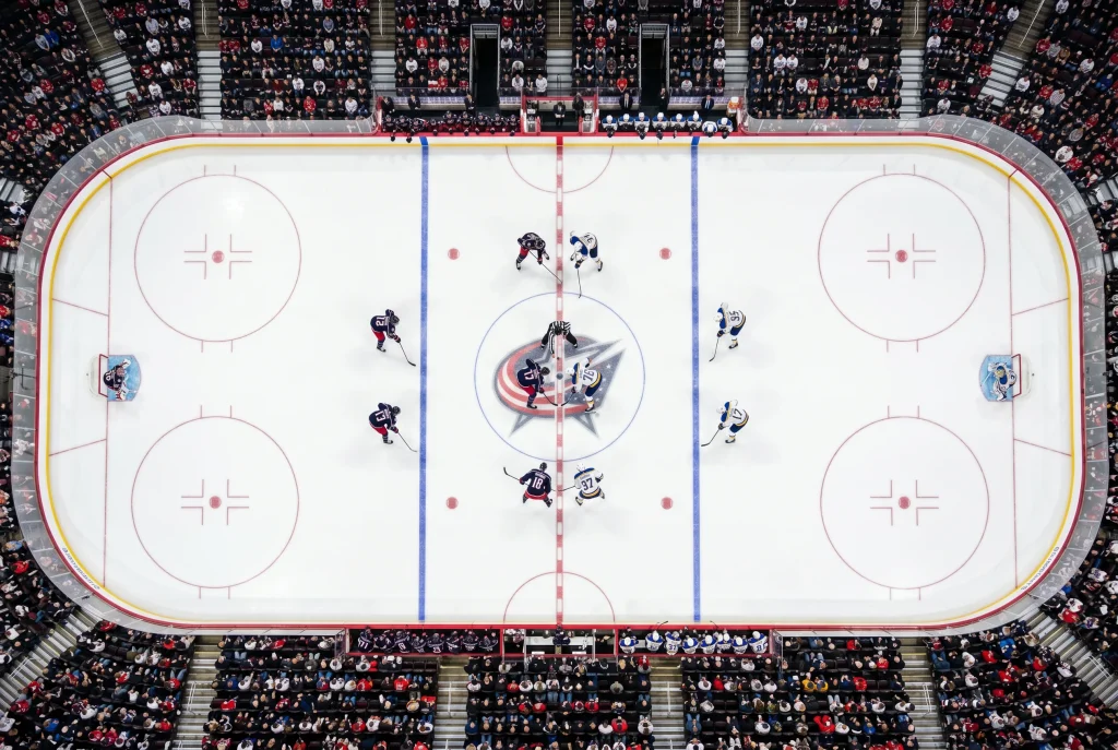 Analyse des totaux de buts pour un pari over under sur un match NHL