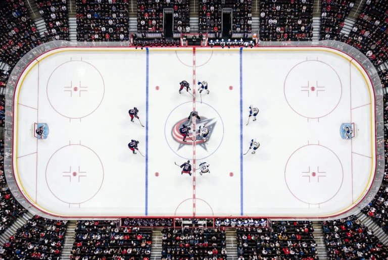 Analyse des totaux de buts pour un pari over under sur un match NHL